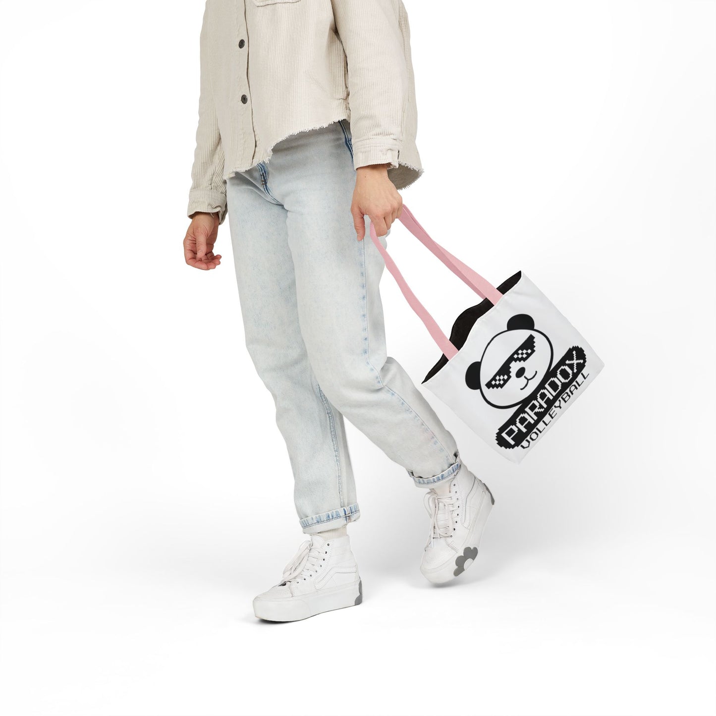 Stylish Paradox Volleyball Tote Bag, Perfect for Sports Events, Beach Days, Gym, Gift for Athletes, Casual Carryall