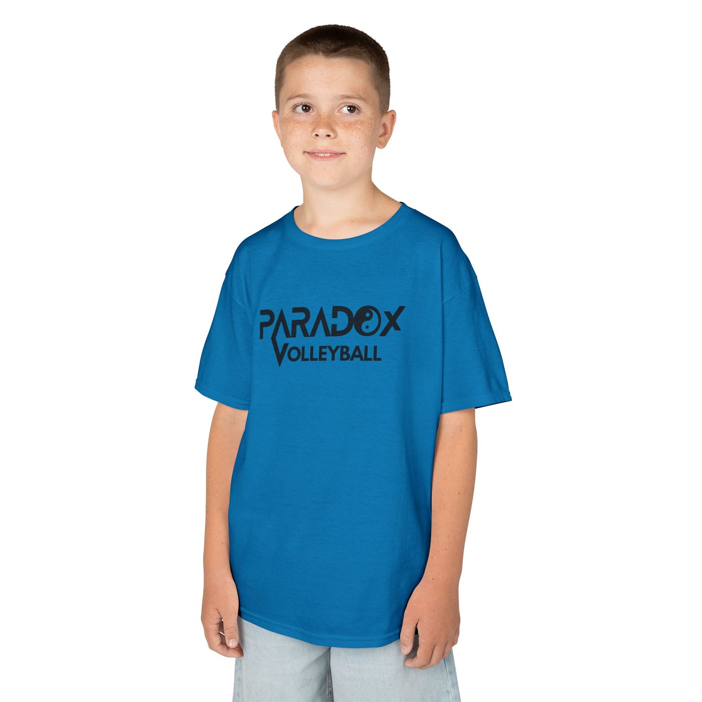 Kids Logo Volleyball Tee, Ideal for Young Athletes, Perfect for Sports Events, Back to School, Summer Camps, Birthday Gifts, Fun Activewear