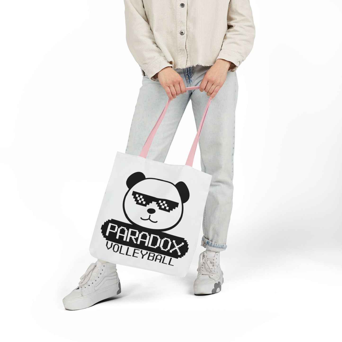 Stylish Paradox Volleyball Tote Bag, Perfect for Sports Events, Beach Days, Gym, Gift for Athletes, Casual Carryall