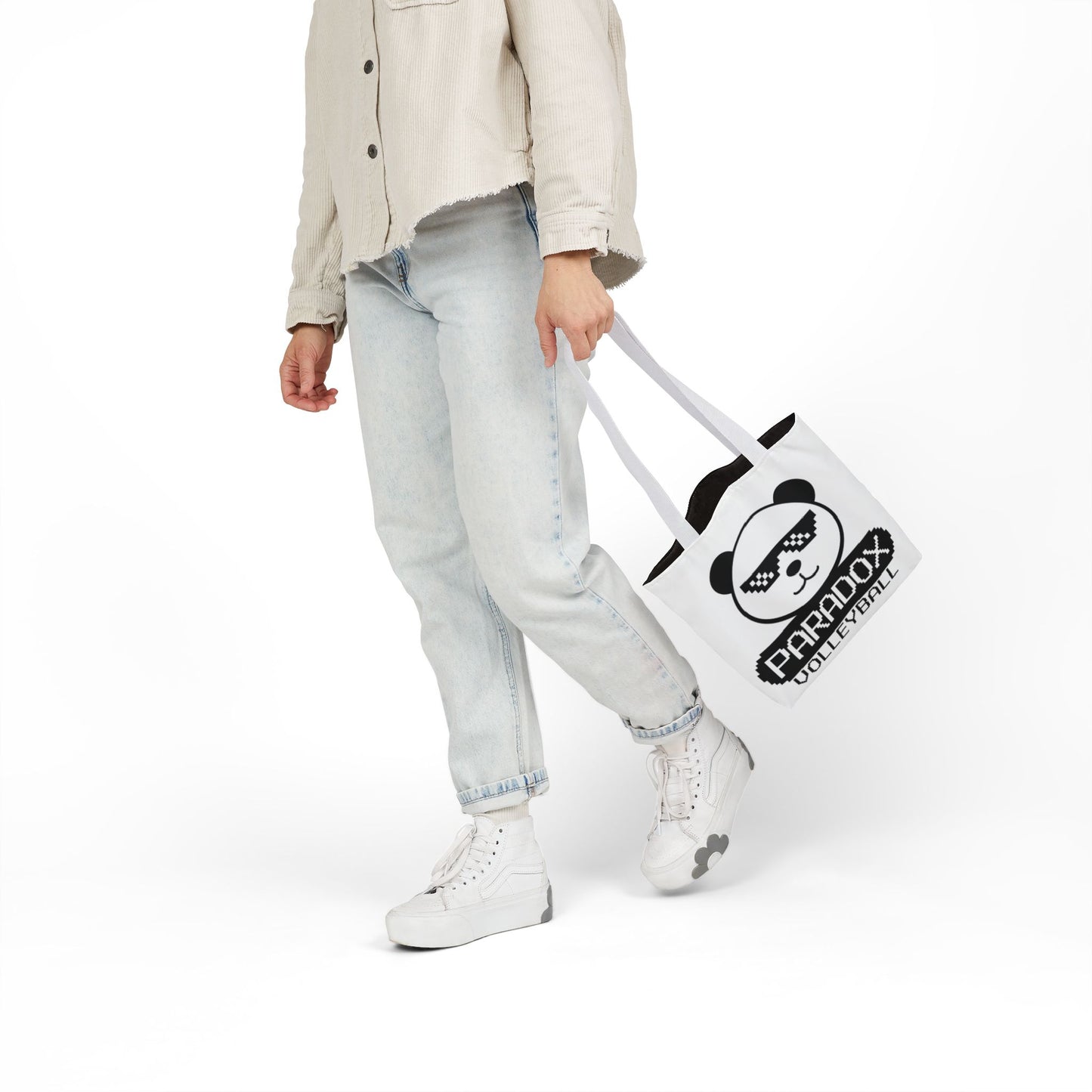 Stylish Paradox Volleyball Tote Bag, Perfect for Sports Events, Beach Days, Gym, Gift for Athletes, Casual Carryall