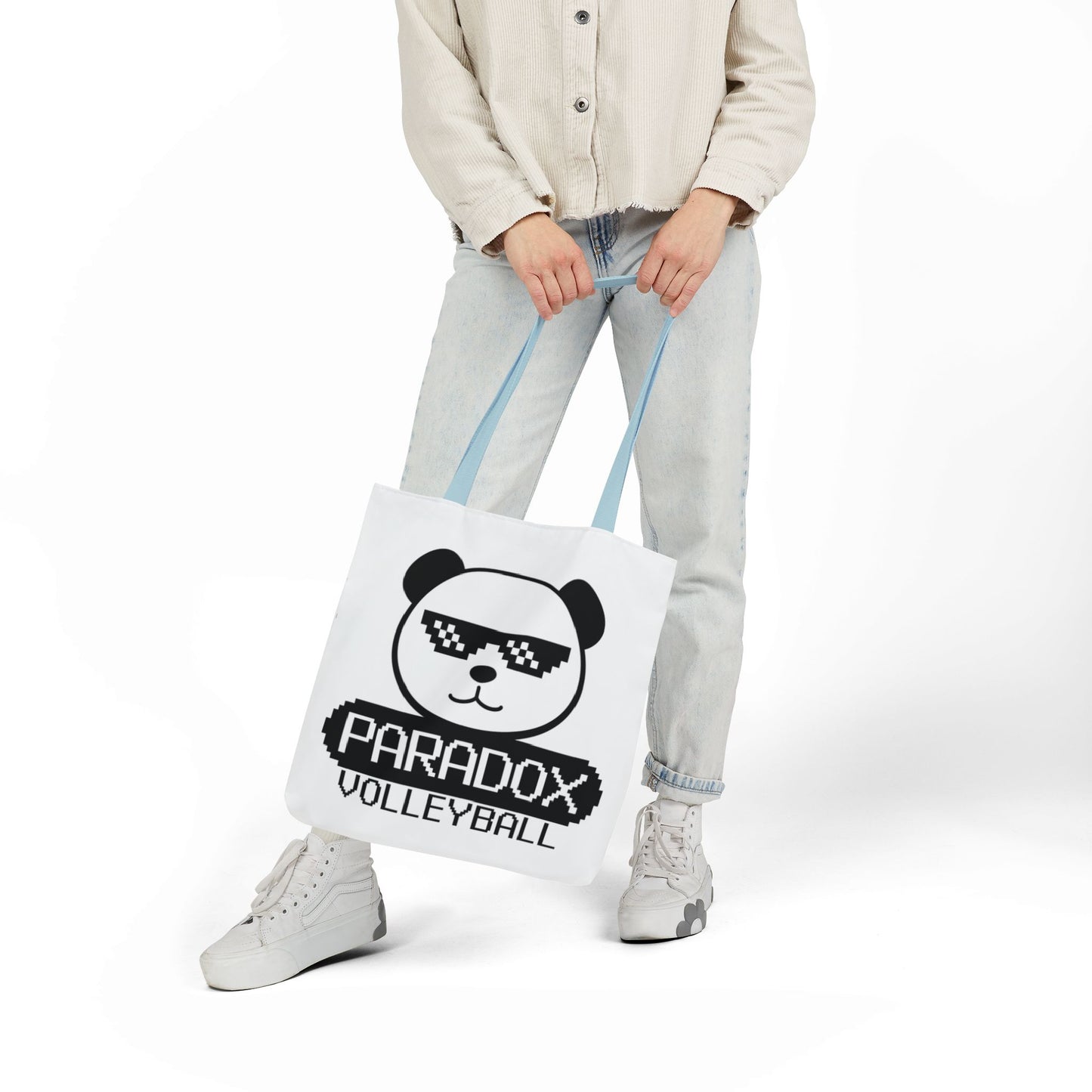 Stylish Paradox Volleyball Tote Bag, Perfect for Sports Events, Beach Days, Gym, Gift for Athletes, Casual Carryall