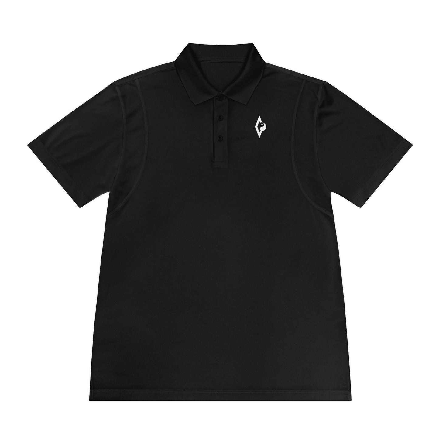 Men's Sport Polo Shirt - Support Boy's Volleyball with our unique and subtle logo