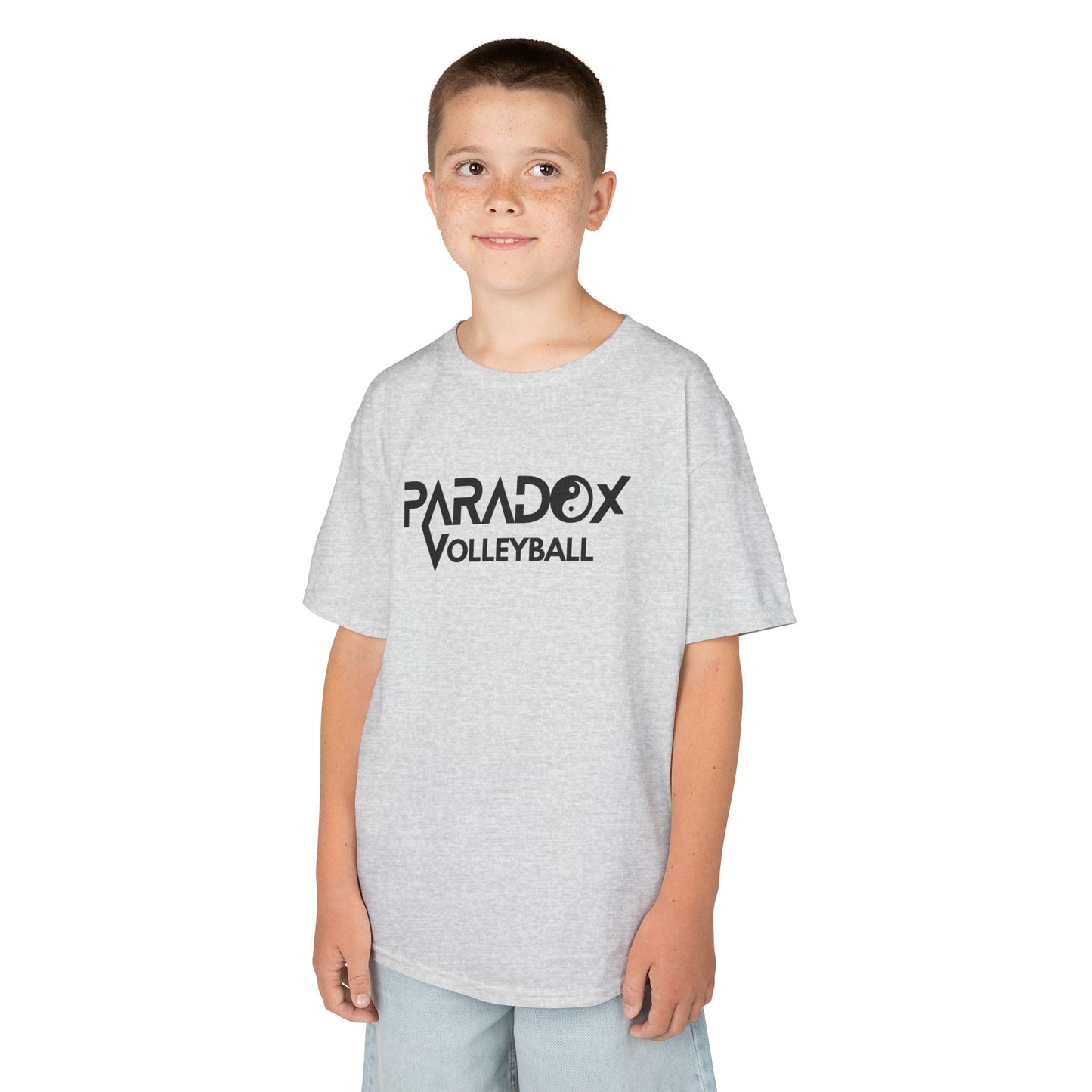 Kids Logo Volleyball Tee, Ideal for Young Athletes, Perfect for Sports Events, Back to School, Summer Camps, Birthday Gifts, Fun Activewear