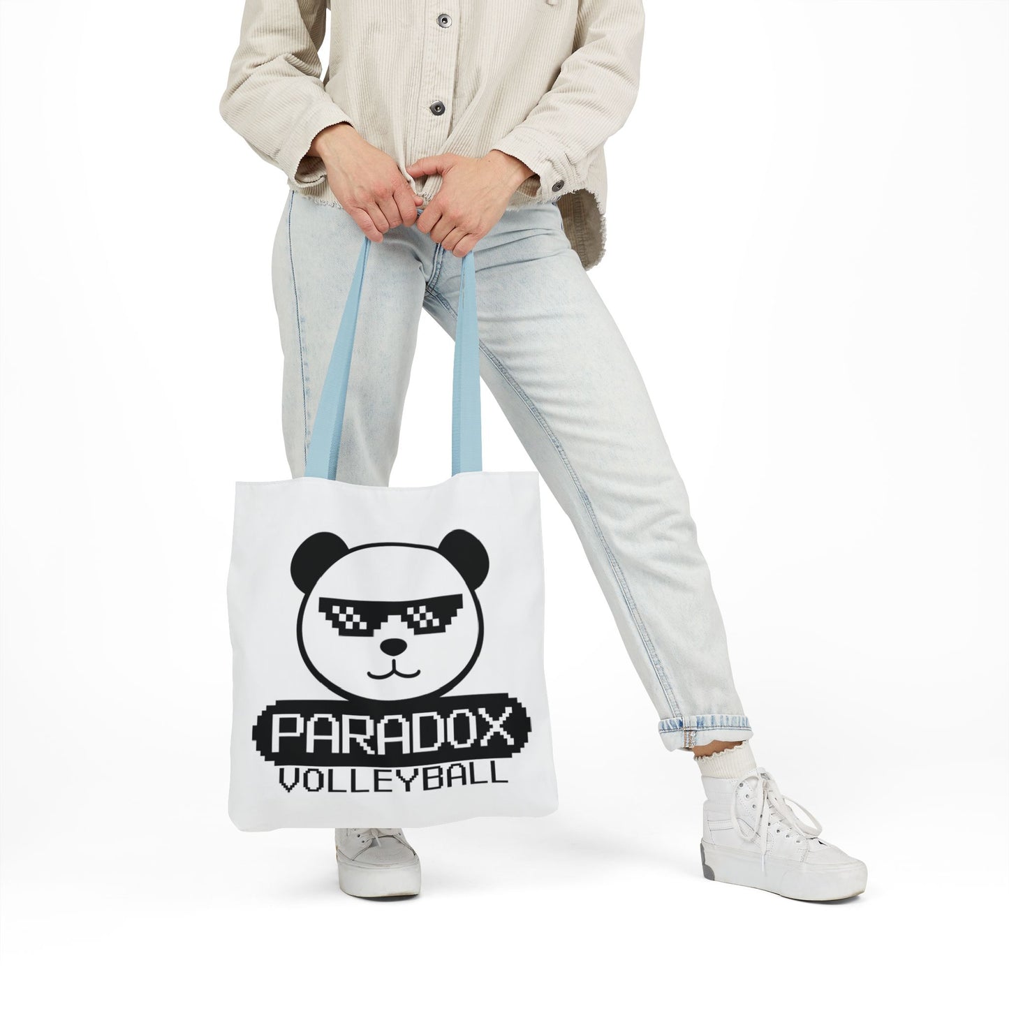 Stylish Paradox Volleyball Tote Bag, Perfect for Sports Events, Beach Days, Gym, Gift for Athletes, Casual Carryall