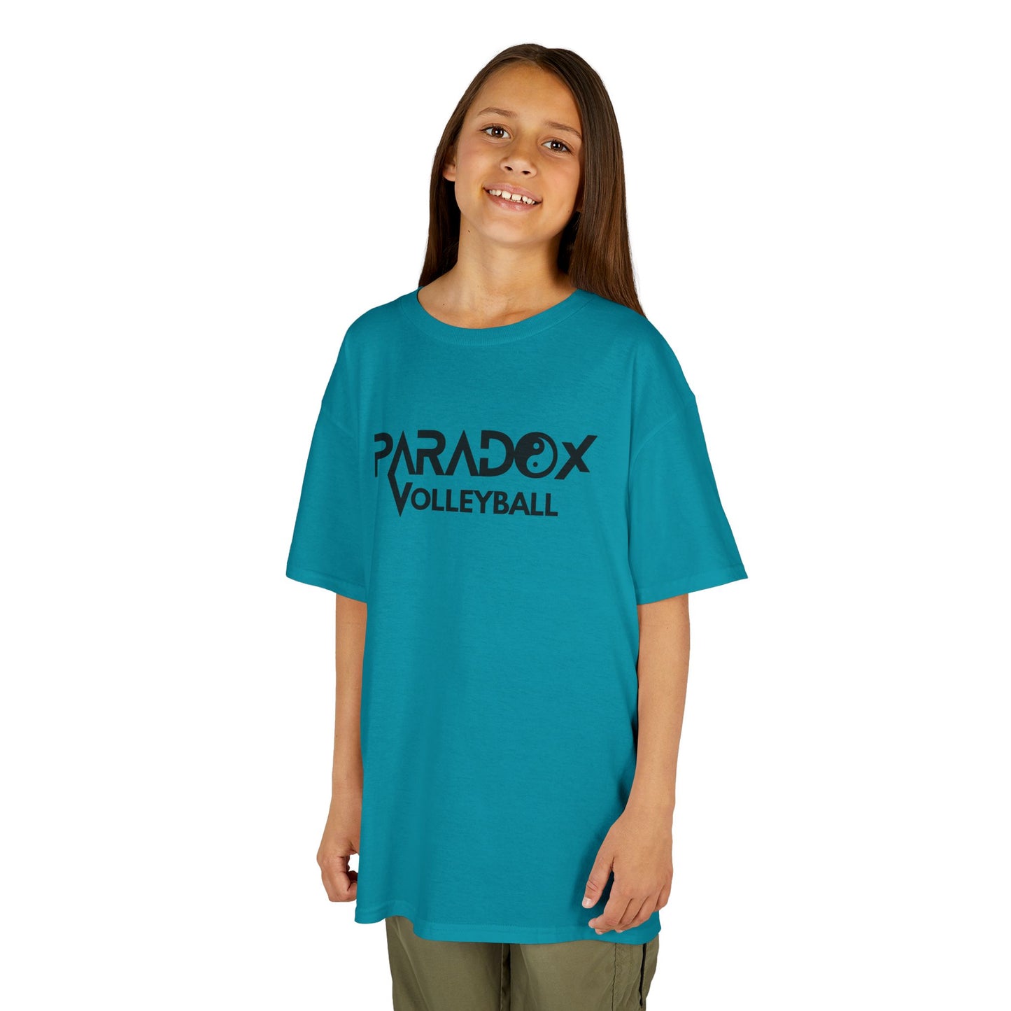 Kids Logo Volleyball Tee, Ideal for Young Athletes, Perfect for Sports Events, Back to School, Summer Camps, Birthday Gifts, Fun Activewear