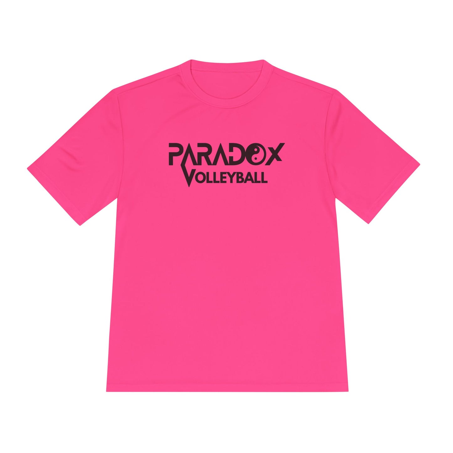 Paradox Logo Volleyball Wicking Tee, Sport Shirt, Workout Top, Gym Apparel, Fitness Wear, Team Gear, Gift for Athletes
