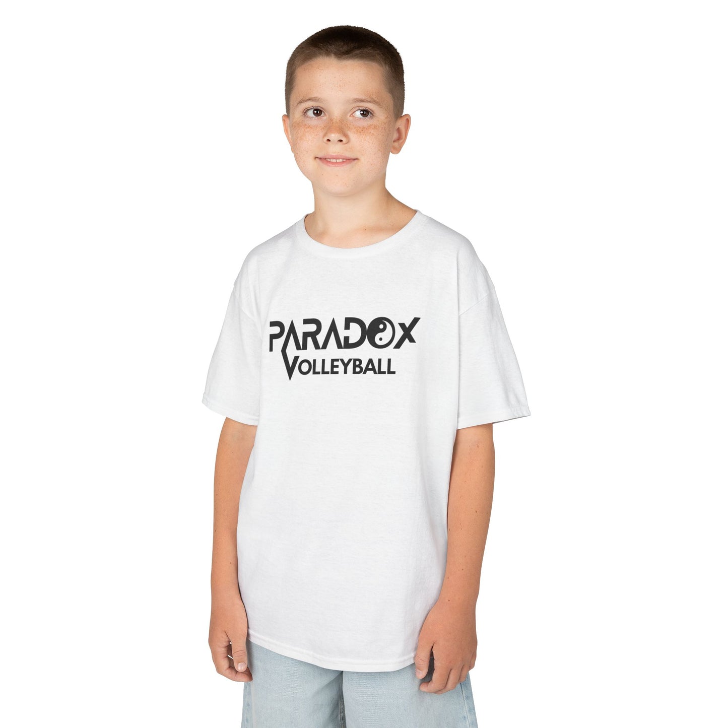 Kids Logo Volleyball Tee, Ideal for Young Athletes, Perfect for Sports Events, Back to School, Summer Camps, Birthday Gifts, Fun Activewear