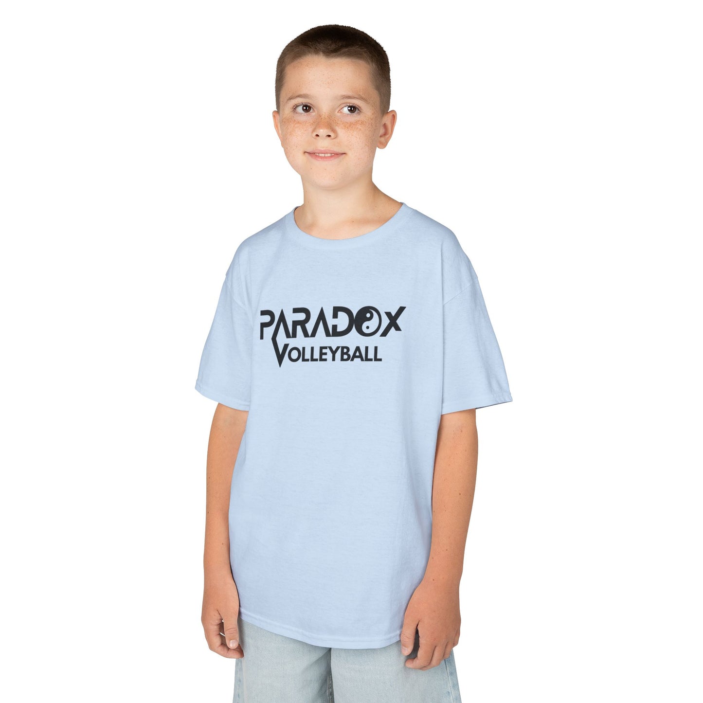 Kids Logo Volleyball Tee, Ideal for Young Athletes, Perfect for Sports Events, Back to School, Summer Camps, Birthday Gifts, Fun Activewear