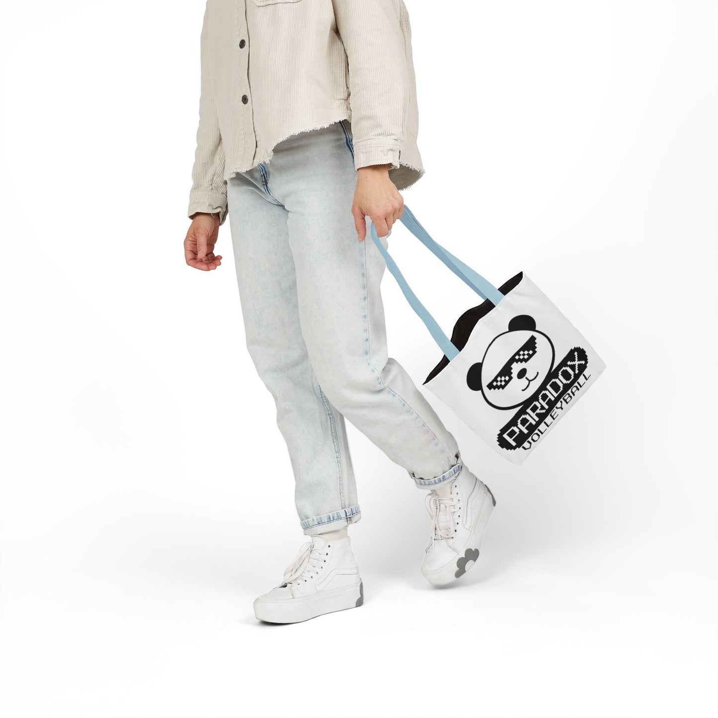 Stylish Paradox Volleyball Tote Bag, Perfect for Sports Events, Beach Days, Gym, Gift for Athletes, Casual Carryall