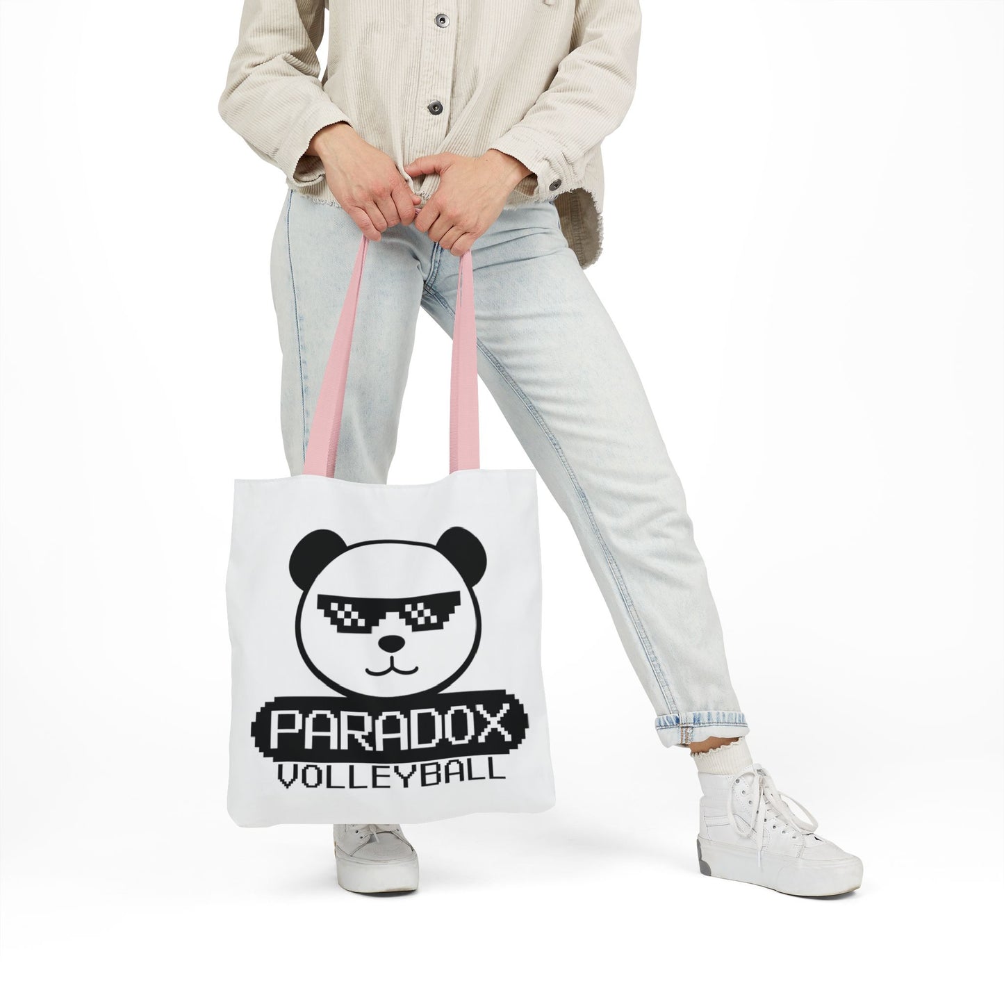 Stylish Paradox Volleyball Tote Bag, Perfect for Sports Events, Beach Days, Gym, Gift for Athletes, Casual Carryall