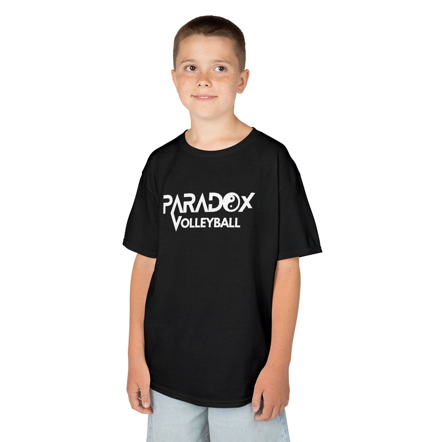 Kids Logo Volleyball Tee, Ideal for Young Athletes, Perfect for Sports Events, Back to School, Summer Camps, Birthday Gifts, Fun Activewear